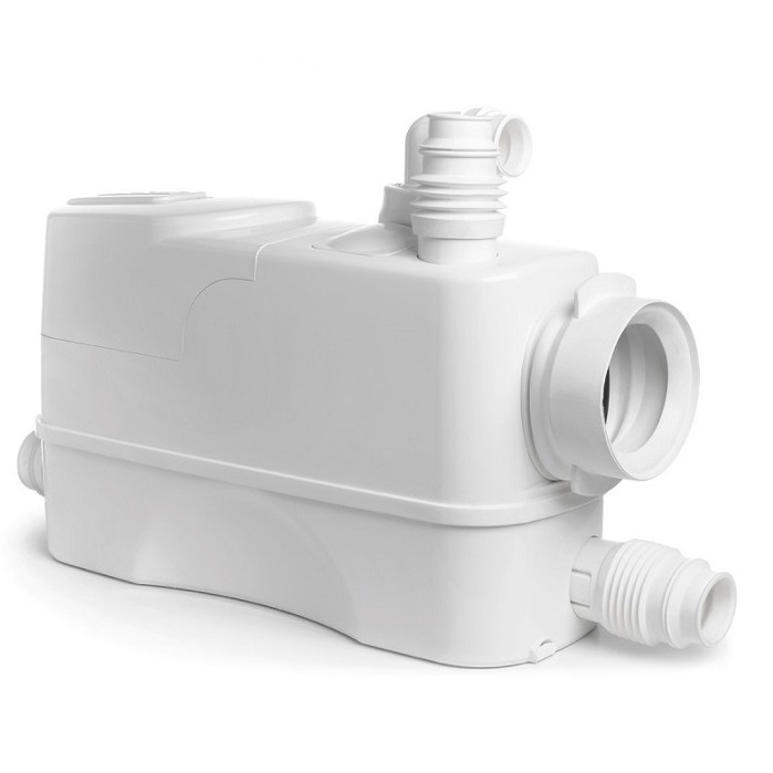 STAZIONE DI SOLLEVAMENTO TRITURATORE DAB modello: GENIX WL 130 CON ATTACCO LATERALE WC+ 2 UTENZE