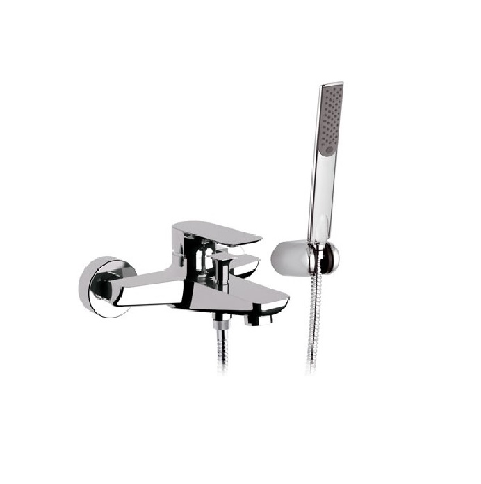 REMER MISCELATORE MONOCOMANDO REMER INFINITY I 02 PER VASCA ESTERNO CON FLESSIBILE CM 150 E DOCCETTA CON GETTI