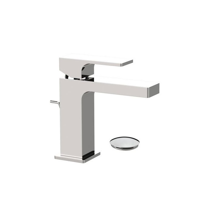 REMER MISCELATORE MONOCOMANDO REMER ABSOLUTE AU 10 PER LAVABO CON SCARICO