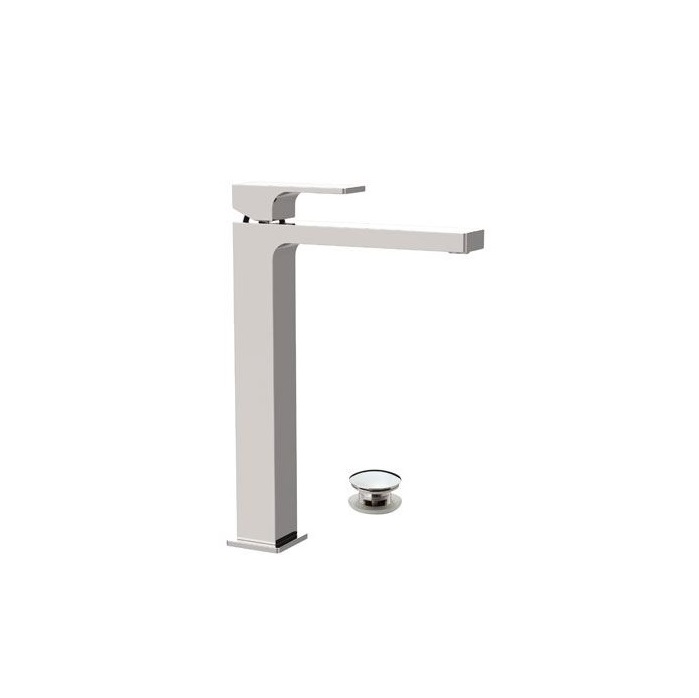 REMER MISCELATORE MONOCOMANDO REMER ABSOLUTE AU 10L PER LAVABO ALTO CON SCARICO CLICK-CLACK