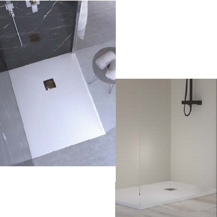 PONSI PIATTO DOCCIA SERIE LAND SLIM 3,2 CM MARMORESINA 70x120