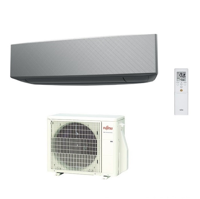 CLIMATIZZATORE CONDIZIONATORE FUJITSU INVERTER SERIE KE 9000 BTU ASYG09KETA-B SILVER R-32 WI-FI OPTIONAL– NEW