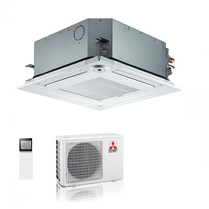CLIMATIZZATORE CONDIZIONATORE MITSUBISHI ELECTRIC INVERTER CASSETTA SLZ-M35FA 12000 BTU R-32 CON TELECOMANDO E GRIGLIA INCLUSI - NEW WI-FI OPTIONAL