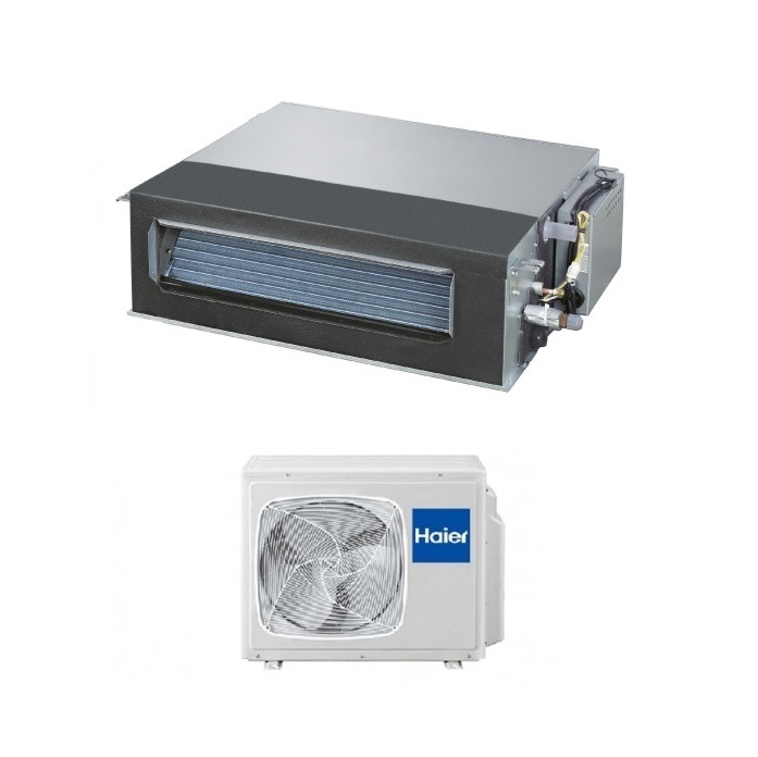 CLIMATIZZATORE CONDIZIONATORE HAIER AD28MS2ERA CANALIZZATO MEDIA PRESSIONE 28000 BTU CON COMANDO INCLUSO
