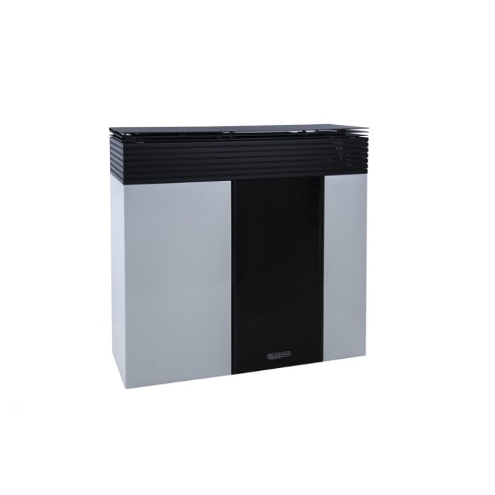 TERMOSTUFA A PELLET LAMINOX MOD. VERONICA PHANTOM IDRO BLACK LINE 16 KW COLORE BIANCO - NEW