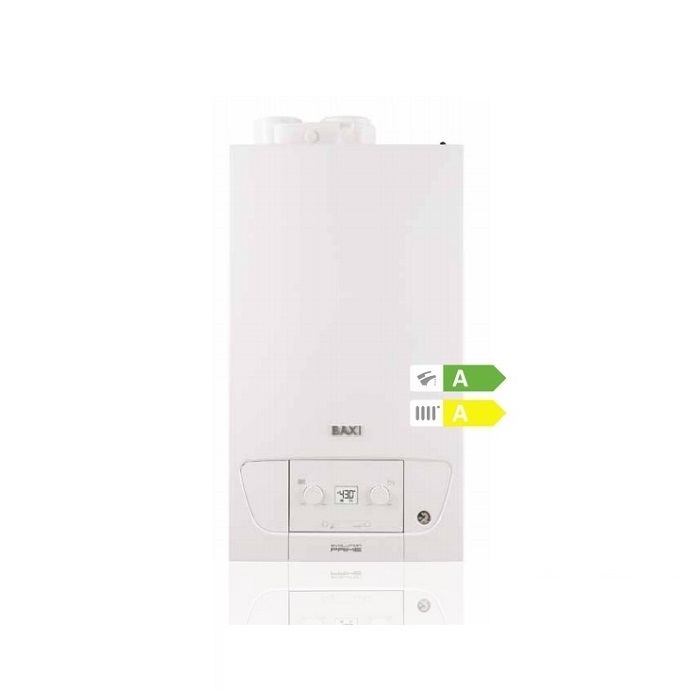 CALDAIA BAXI EVOLUTION PRIME MAGO 26 A CONDENSAZIONE COMPLETA DI KIT SCARICO FUMI - NEW