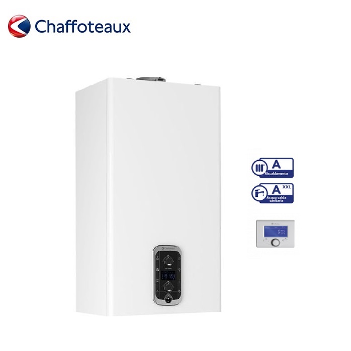 CALDAIA CHAFFOTEAUX URBIA ADVANCE LINK 30 A CONDENSAZIONE COMPLETA DI KIT PER SCARICO FUMI - NEW
