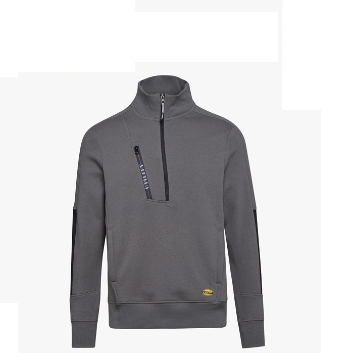 FELPA DA LAVORO DIADORA SWEATSHIRT HZ LITEWORK STEEL GREY- 702.175944