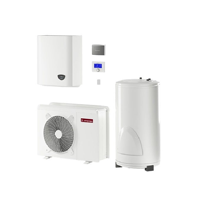 POMPA DI CALORE ARISTON NIMBUS FLEX 50 M NET FINO A 11 KW CON BOLLITORE 180L MONOFASE - NEW