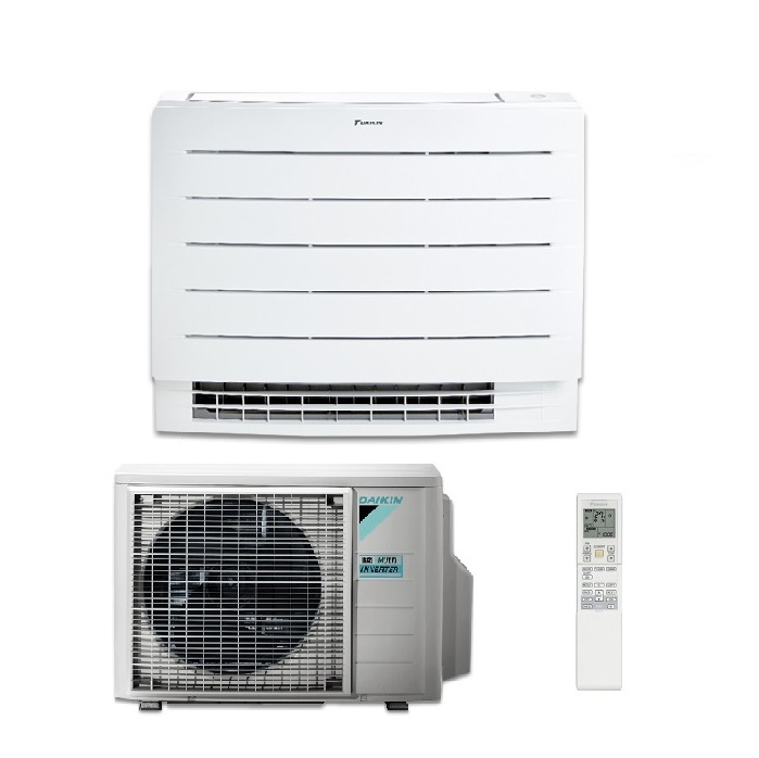CLIMATIZZATORE CONDIZIONATORE DAIKIN INVERTER A PAVIMENTO FVXM35B 12000 BTU PERFERA FLOOR BLUEVOLUTION R-32 CLASSE A++ - NEW