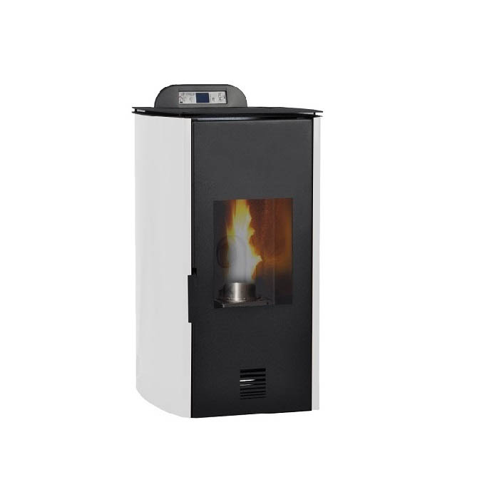 TERMOSTUFA A PELLET QUEEN MODELLO KATIA IDRO 13 KW COLORE BIANCA - NEW