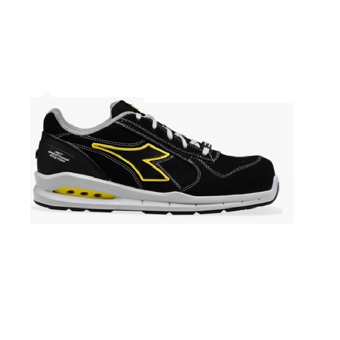 SCARPE ANTINFORTUNISTICA DIADORA UTILITY RUN NET AIRBOX LOW S3 SRC - COLORE NERO cod. 701.176221
