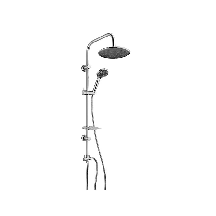COLONNA DOCCIA CON SOFFIONE TONDO PAINI SHOWER LINE COLONNA DOCCIA C/DEVIATORE 50CR191RSP3