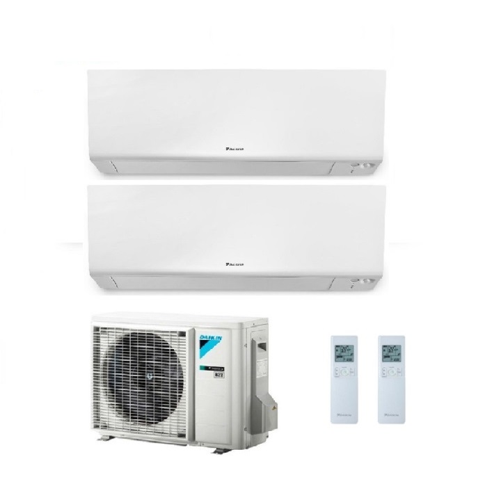 CLIMATIZZATORE CONDIZIONATORE DAIKIN DUAL SPLIT INVERTER serie R FTXM R-32 PERFERA WALL Bluevolution 7000+9000 con 2MXM50N9 WI-FI INCLUSO - NEW - 7+9