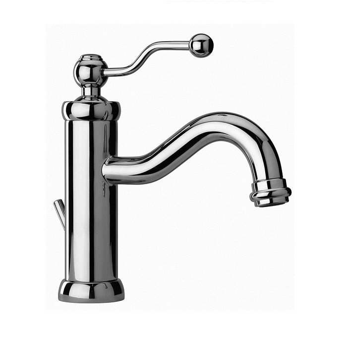 MISCELATORE MONOCOMANDO MONOFORO LAVABO SCARICO AUTOMATICO 1’’ ¼ PAINI DUOMO 88CR211