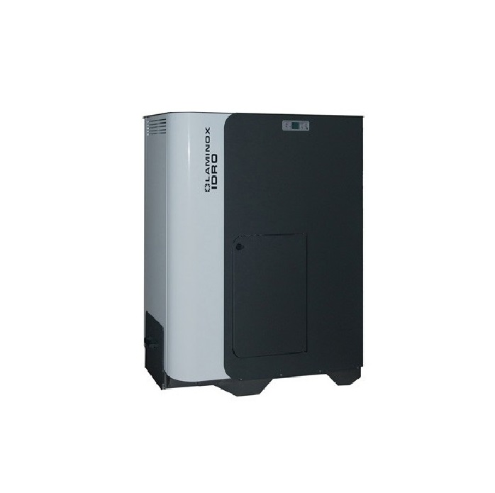 CALDAIA LAMINOX mod. TERMOBOILER OMNIA COMPACT 27 SENZA acqua sanitaria bianco/antracite -WI-FI OPTIONAL CON BRACIERE AUTOPULENTE
