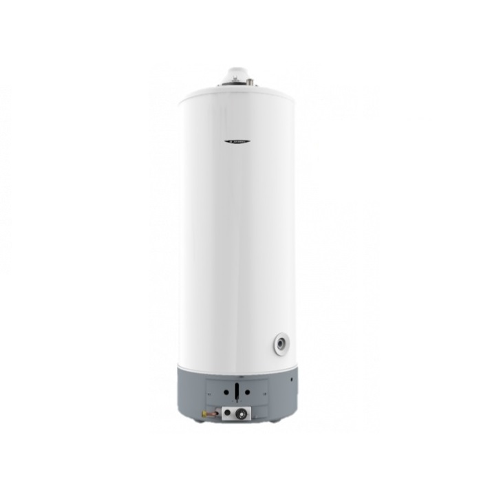 SCALDABAGNO SCALDACQUA A GAS AD ACCUMULO A BASAMENTO ARISTON SGA X 160 METANO CAMERA APERTA 155LT - NEW ERP - 3211165