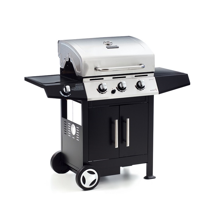 BARBECUE A GAS SOCHEF GOLOSONE 3 COTTURA A PIETRA LAVICA O AUSTRALIANO COD. G45129 CON TRE BRUCIATORI