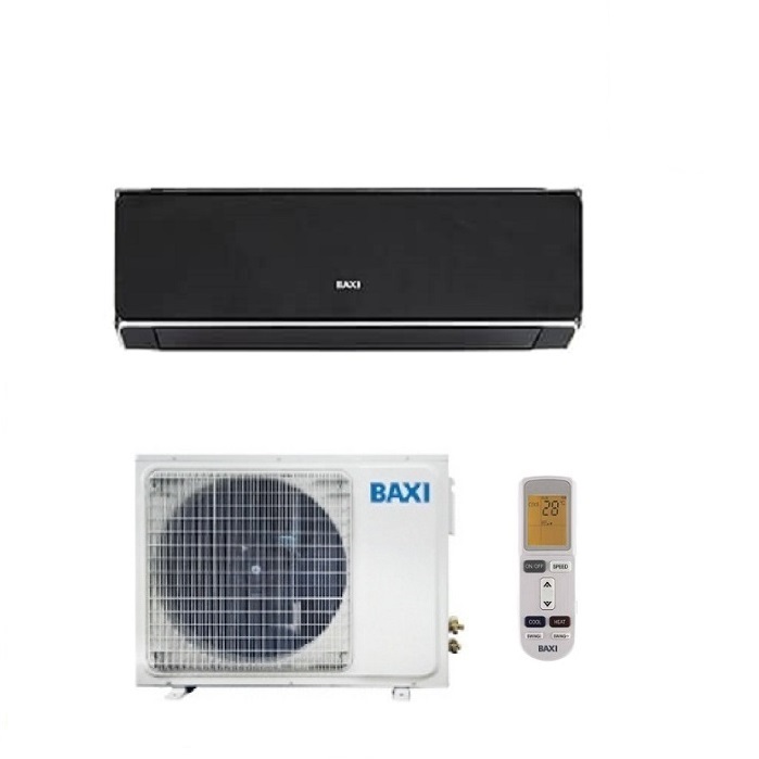 CLIMATIZZATORE CONDIZIONATORE BAXI INVERTER HALO 9000 BTU R-32 NERO SPECCHIATO - NEW