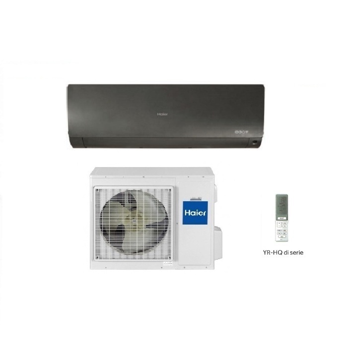 CLIMATIZZATORE CONDIZIONATORE HAIER INVERTER FLEXIS PLUS AS71S2SF1FA-MB3 24000 BTU BLACK R-32 CLASSE A++ WI-FI hOn – NEW