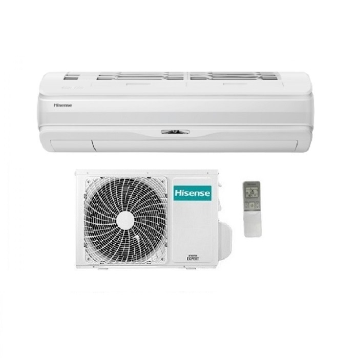 CLIMATIZZATORE CONDIZIONATORE HISENSE INVERTER SERIE SILENTIUM PRO QD25XU01G 9000 BTU A+++ WI-FI INTEGRATO-NEW
