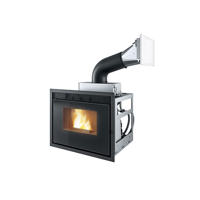 TERMOCAMINO A PELLET IDRO MCZ VIVO 90 HYDRO 16 M1 MAESTRO fino a 130 mq
