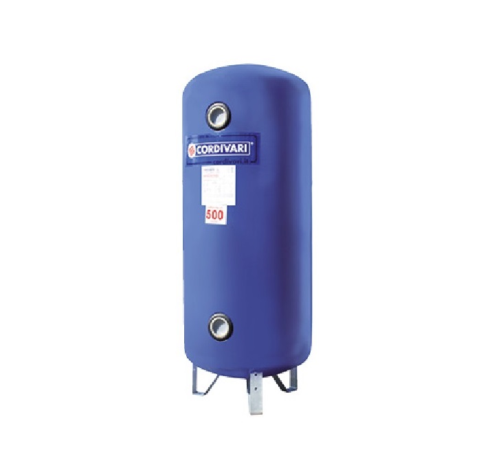 ACCUMULATORE SERBATOIO ACQUA REFRIGERATA CORDIVARI MOD. ZINCATO ZC 20 VT 300 LT COD. 3001162130003