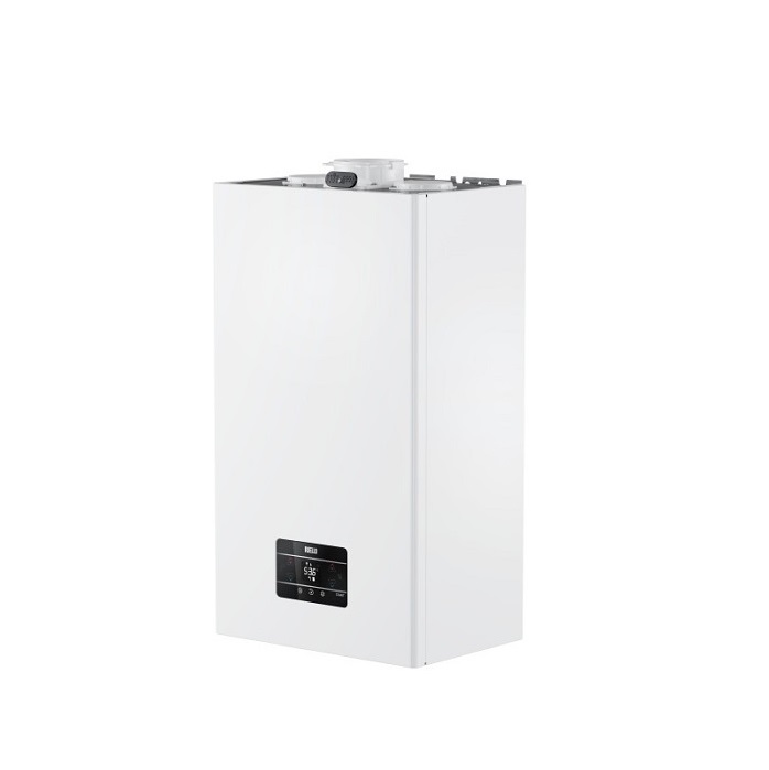 CALDAIA A CONDENSANZIONE RIELLO START 30 KIS METANO COMPLETA DI KIT FUMI COD.  20187407 - NEW