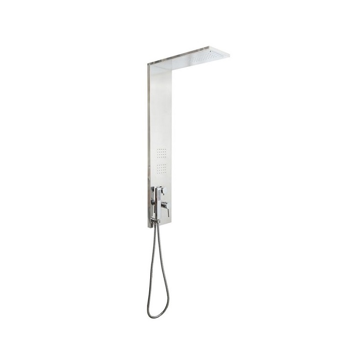 METAFORM COLONNA DOCCIA TREND CROMO SPAZZOLATO - 101N32108