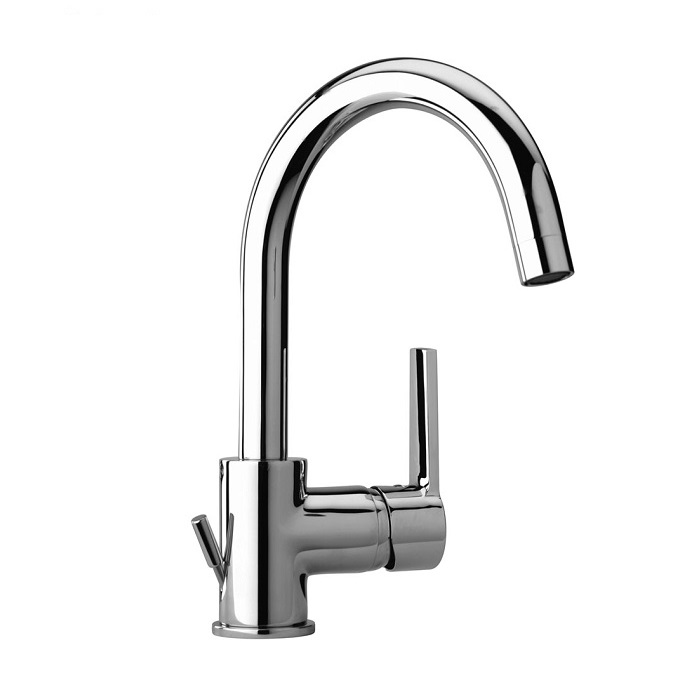 MISCELATORE MONOCOMANDO MONOFORO PAINI LE MANS LAVABO CON BOCCA TUBO ORIENTABILE E SCARICO AUTOMATICO 1,1/4'' 90CR250