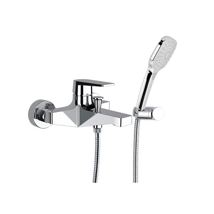 REMER MISCELATORE MONOCOMANDO REMER CLASS LINE L02 PER VASCA CON DEVIATORE INTEGRATO