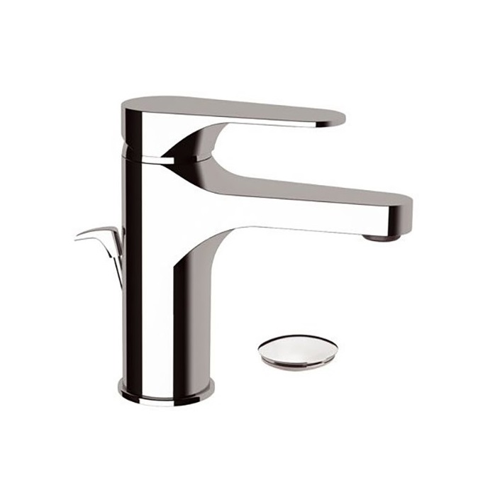 REMER MISCELATORE MONOCOMANDO REMER CLASS LINE L10 PER LAVABO CON SCARICO