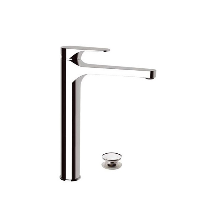 REMER MISCELATORE MONOCOMANDO REMER CLASS LINE L10LXL PER LAVABO ALTO XL CON SCARICO