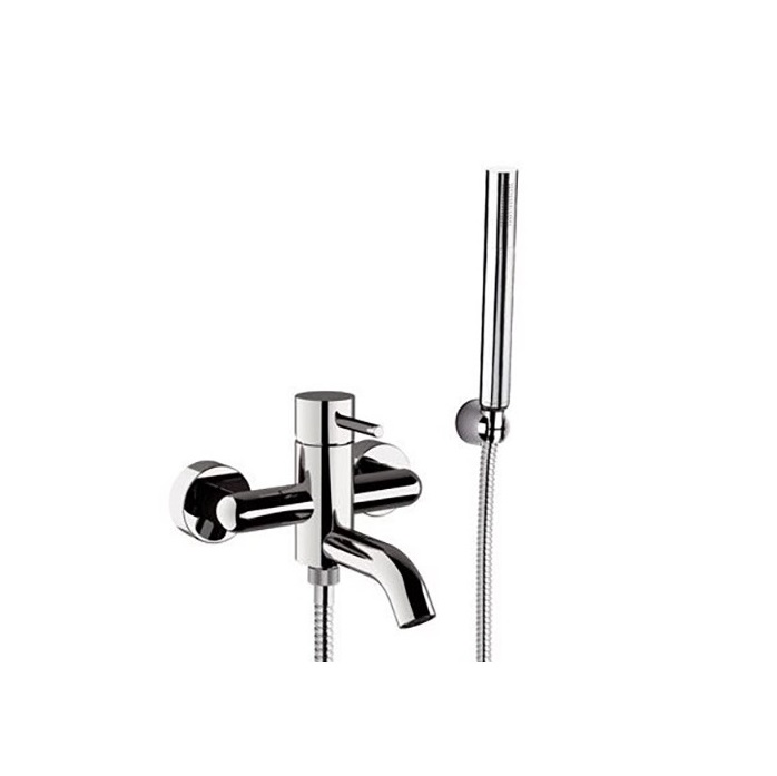 REMER MISCELATORE MONOCOMANDO REMER X-STYLE X02 PER VASCA CON KIT DOCCIA