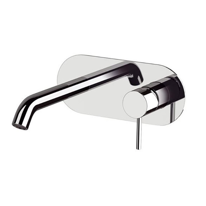 REMER MISCELATORE MONOCOMANDO X-STYLE X15 A INCASSO PER LAVABO CON PIASTRA ORIZZONTALE