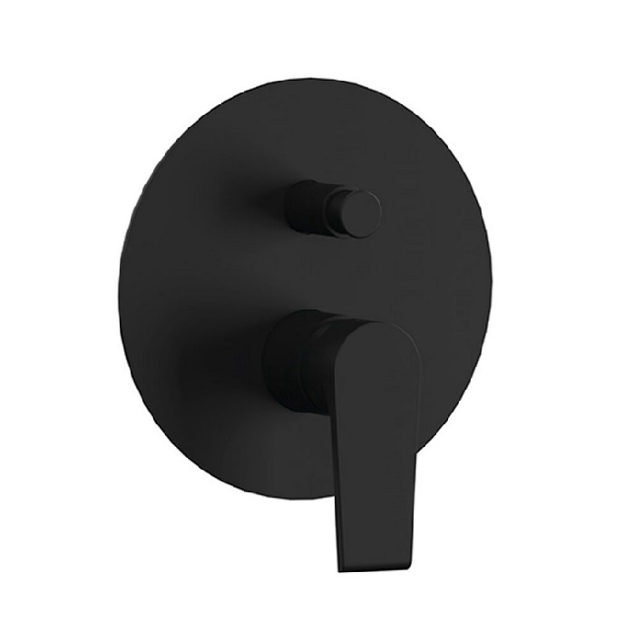 MARIANI MISCELATORE MONOCOMANDO A INCASSO DOCCIA C/DEVIATORE ARTIC NERO OPACO 173/AT.14