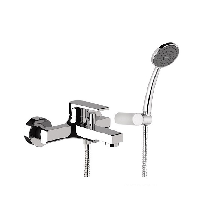 MARIANI MISCELATORE MONOCOMANDO VASCA C/ACCESSORI ARTIC NERO OPACO 230/AT.14