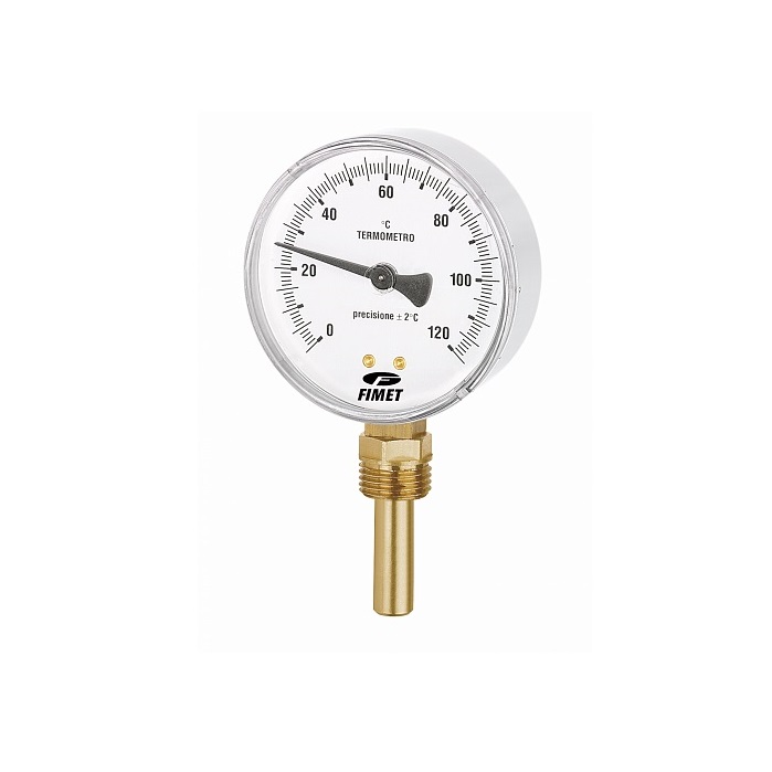 WATTS TERMOMETRO BIMETALLICO DN80 AD ATTACCO RADIALE -30+50°C  TBR-80/VE
