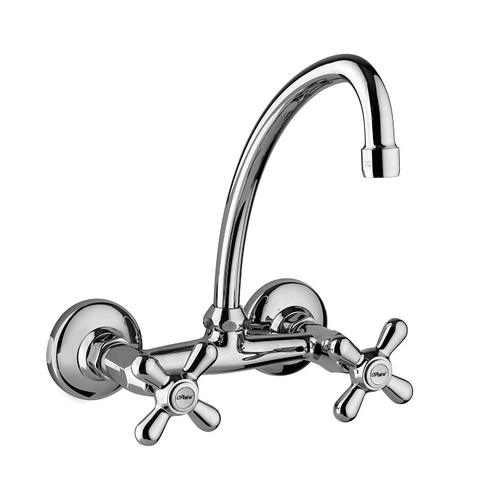 PAINI MISCELATORE LAVELLO A MURO CON BOCCA ALTA LIBERTY 17CR503