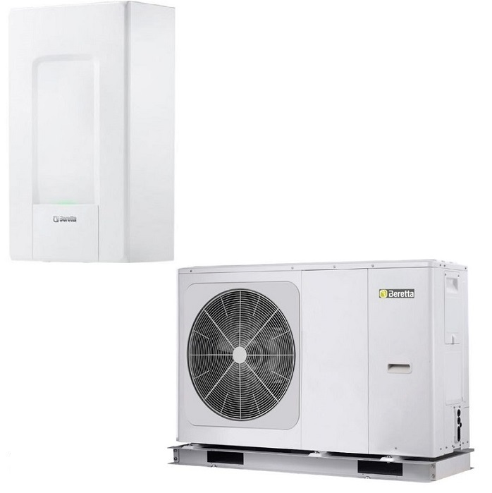 BERETTA MYNUTE X 25C COMPLETA DI KIT SCARICO FUMI CALDAIA A CONDENSAZIONE CON POMPA DI CALORE INTEGRATA HYDRO UNIT M 008 – SISTEMA IBRIDO