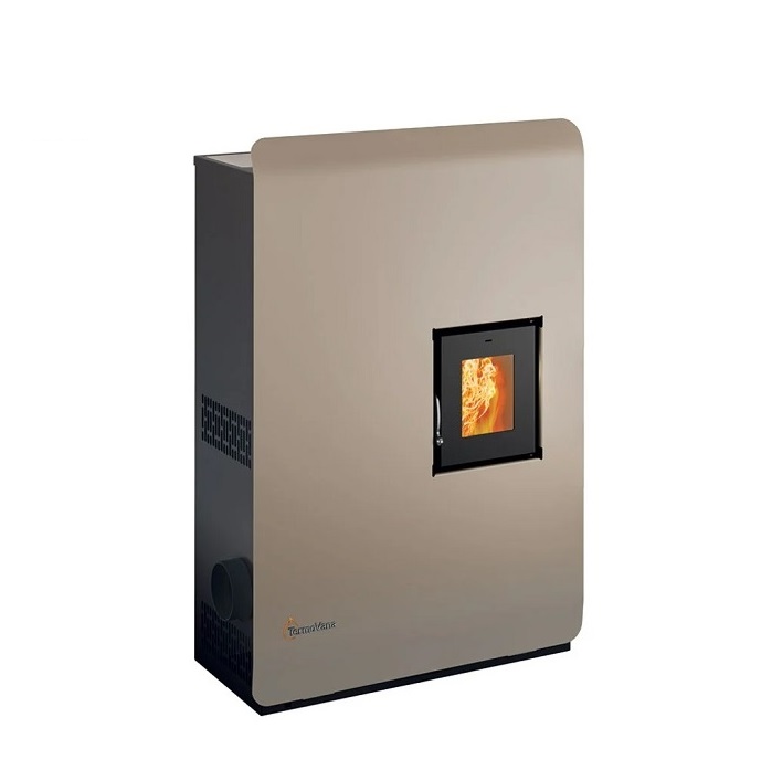 STUFA A PELLET 7,0 KW TERMOVANA WAVE 8.0 TORTORA - COD. 2000056070