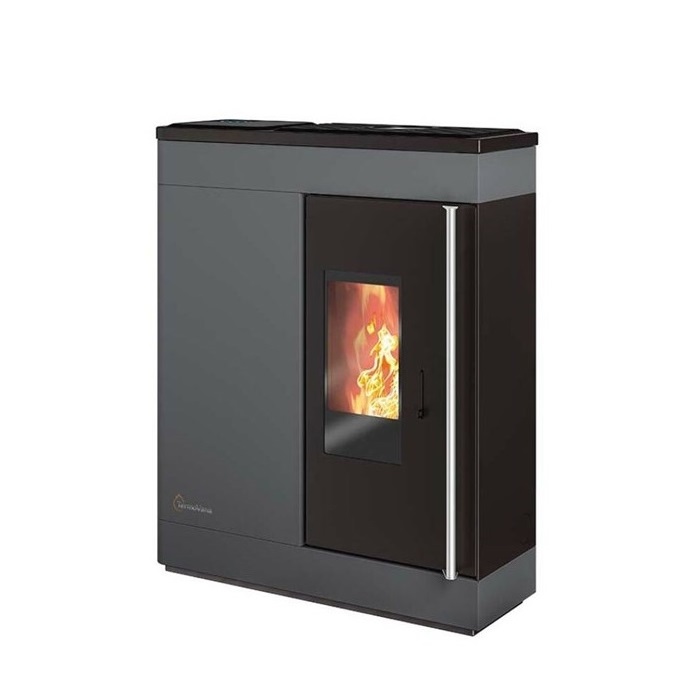 STUFA A PELLET 13 KW TERMOVANA FINE 14.3 ANTRACITE - COD. 2000080040