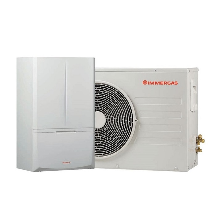 POMPA DI CALORE IBRIDA REVERSIBILE ACQUA -ARIA MONOFASE IMMERGAS MAGIS COMBO 9 V2 R32 3.030613