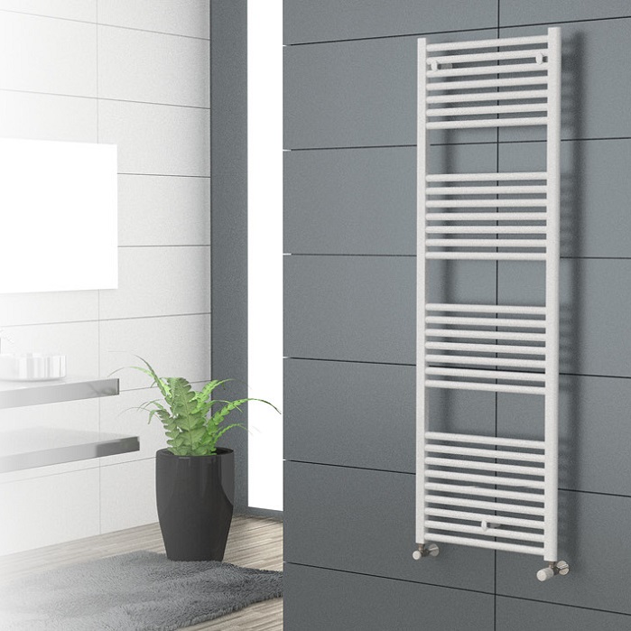 CORDIVARI TERMOARREDO SCALDASALVIETTE LISA 22 BIANCO R01 H 1200x500