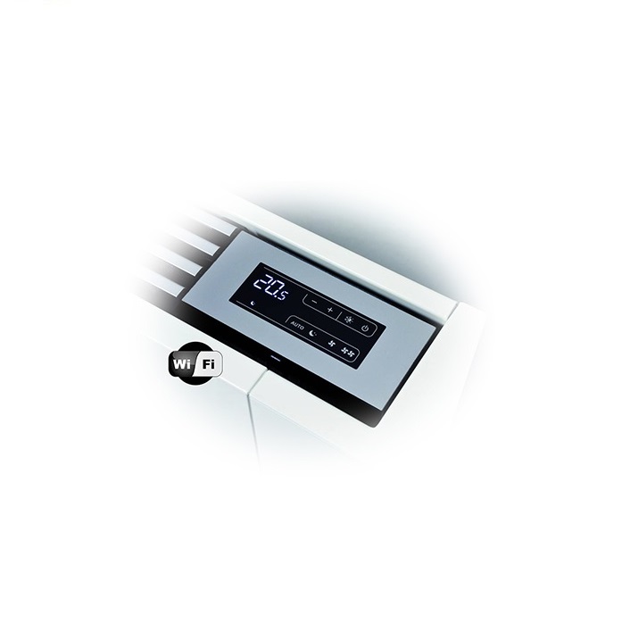 INNOVA PANNELLO COMANDO A BORDO MACCHINA SMART TOUCH CON TERMOSTATO E WI-FI INTEGRATO PER VENTILCONVETTORE FAN COIL COD. EWF644II