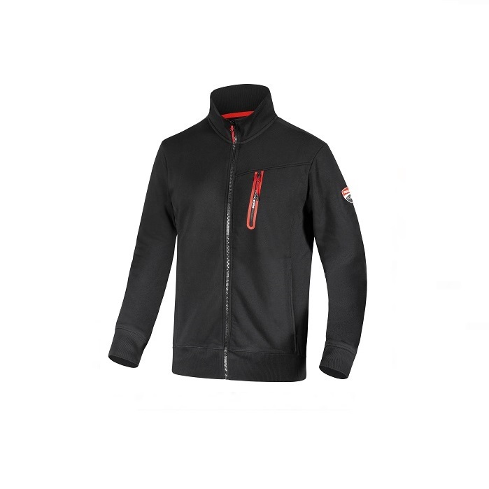 FELPA DA LAVORO DIADORA PER DUCATI SWEATSHIRT FZ DUCATI CORSE - 702.180071 COLORE NERO TAGLIE S-XXL