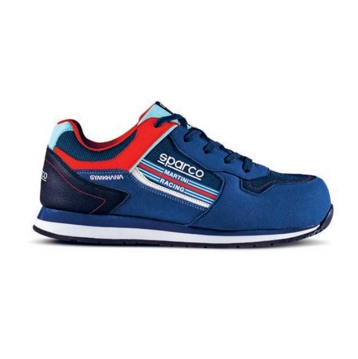 SCARPE ANTINFORTUNISTICA SPARCO TEAMWORK GYMKHANA S3 ESD MARTINI-R - COLORE BLU MARINE - cod. 07527MR - NEW
