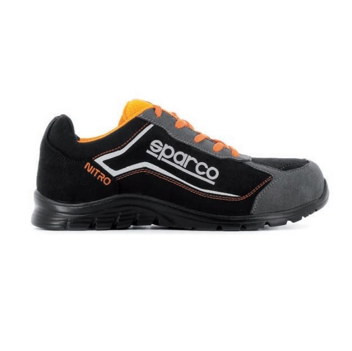 SCARPE ANTINFORTUNISTICA SPARCO TEAMWORK NITRO DIDIER S3 SRC COLORE NERO/GRIGIO - cod. 07522NRGR - NEW