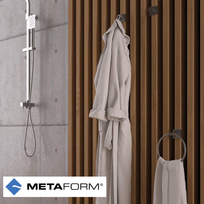 METAFORM COPPIA APPENDIABITI BIANCO HOTEL MAISON - 105M30004
