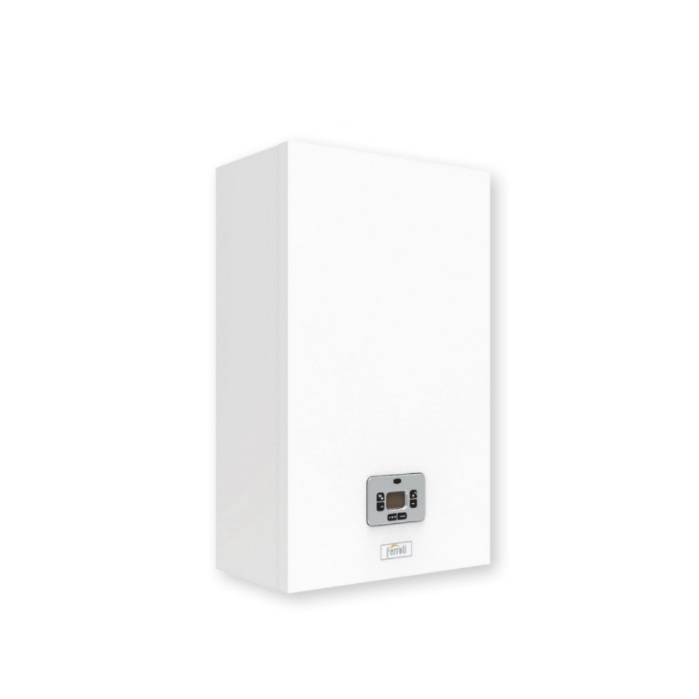 CALDAIA FERROLI BLUEHELIX THETA 24C KW A CONDENSAZIONE METANO/GPL COMPLETA DI KIT SCARICO FUMI - NUOVO MODELLO